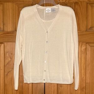 NWOT Vintage Bentley Knit Sweater Top Size L
